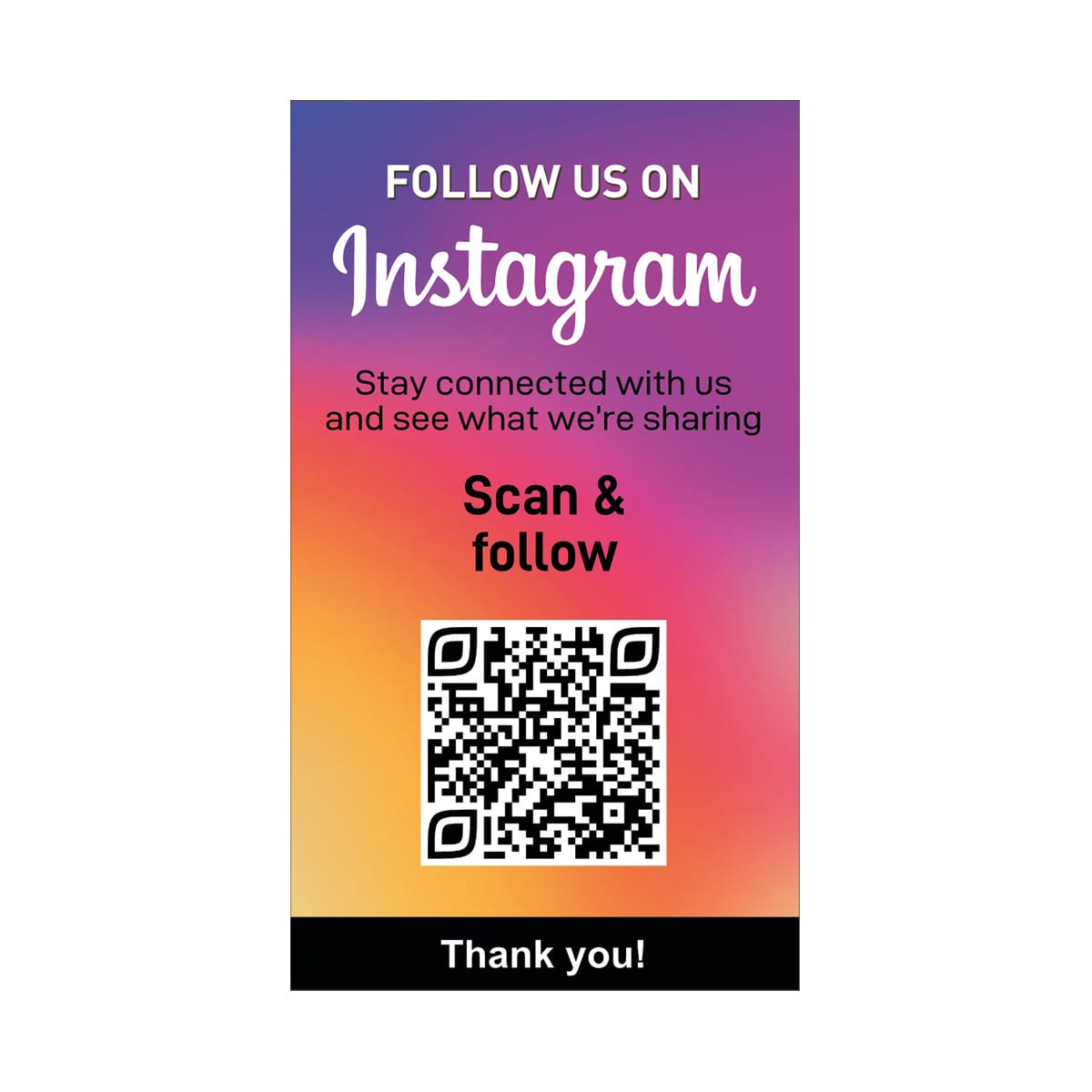 Instagram QR Code Cards – Turn Customers into Followers Instantly - Image 4