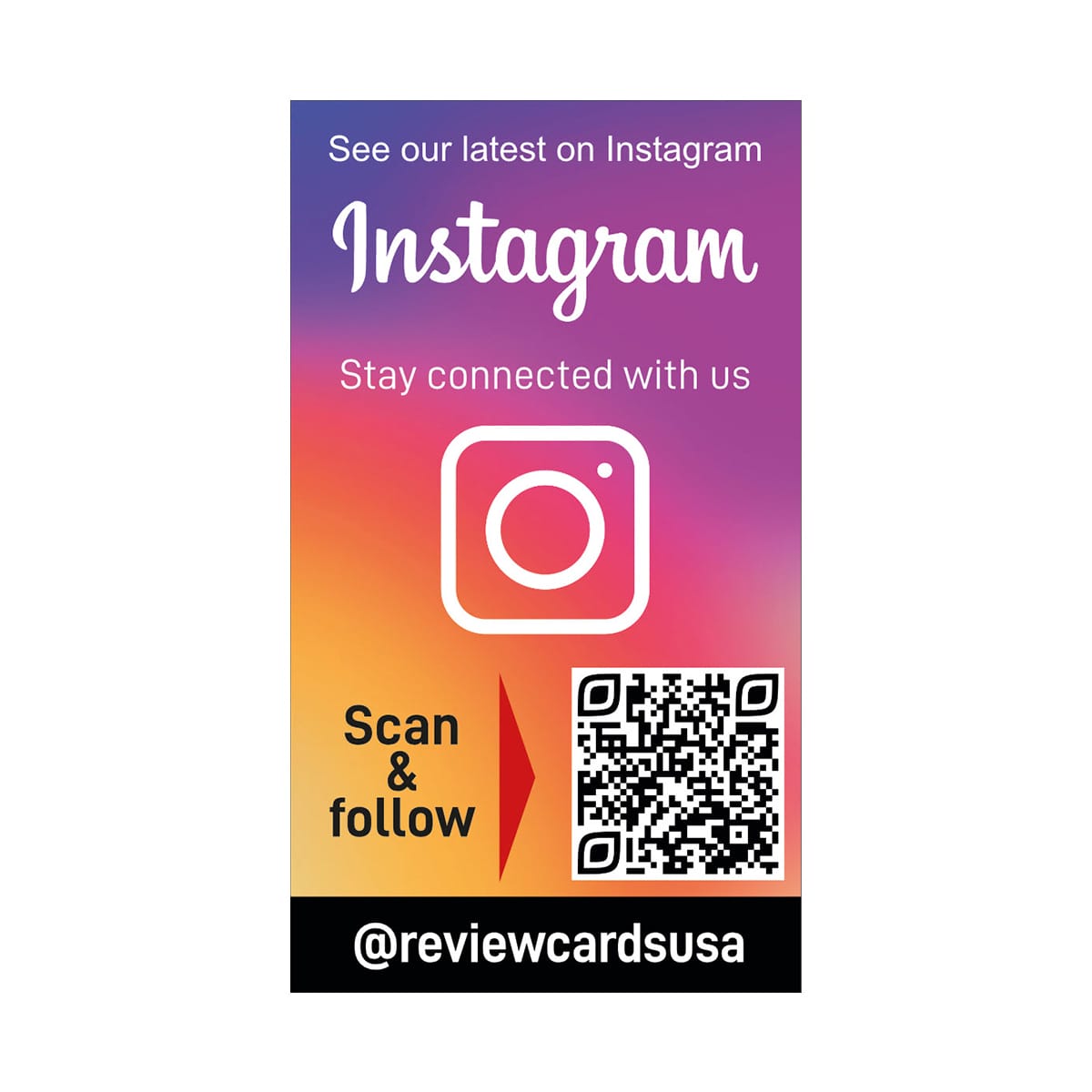 Instagram QR Code Cards – Turn Customers into Followers Instantly - Image 3